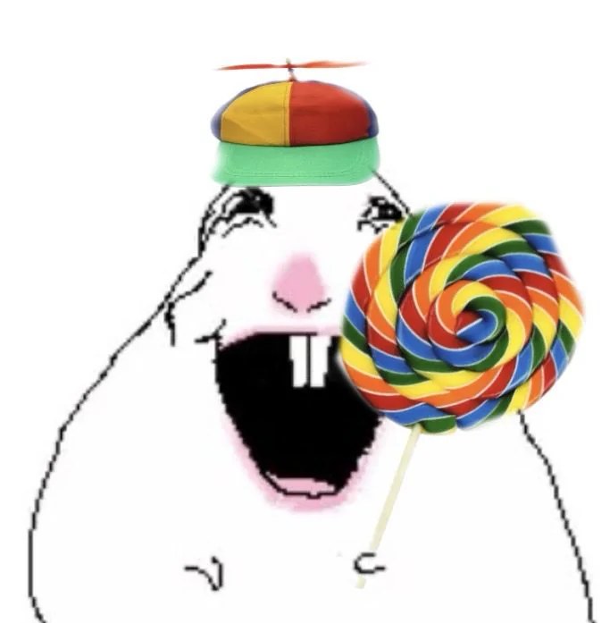 Lollipop Hamster meme