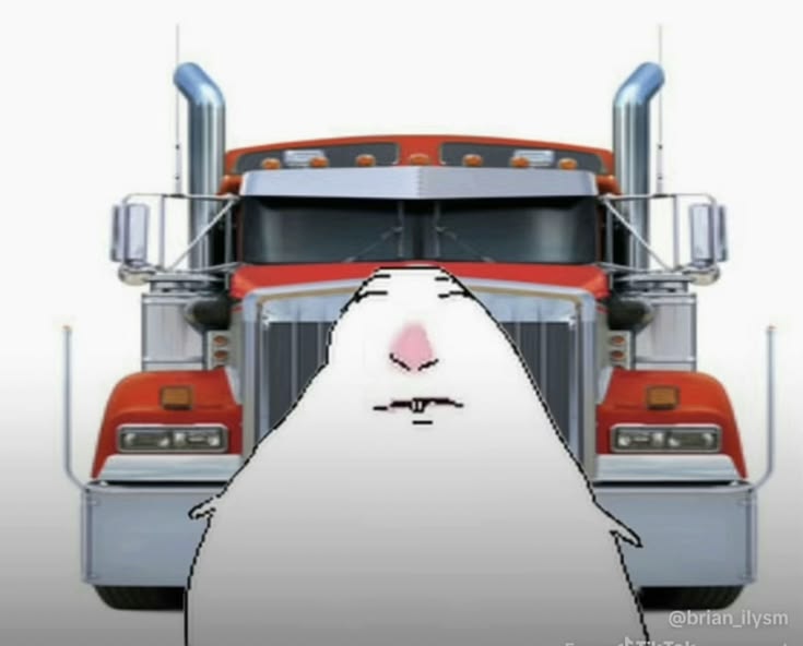 Truck Hamster meme
