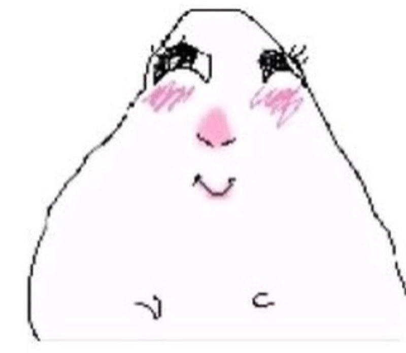 V Sign Hamster meme